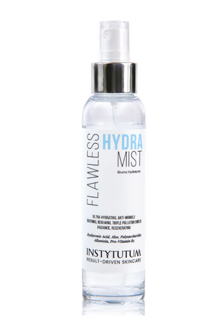 Flawless Hydra Mist instantly absorbs and quenches dull and dry skin with ultimate hydration, relieves dryness and provides a luminous, dewy, youthful complexion