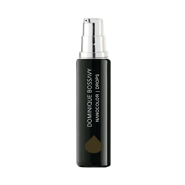 Bottle of Nanocolor Drop Expresso permanent makeup pigment for 3D Realistic Brows