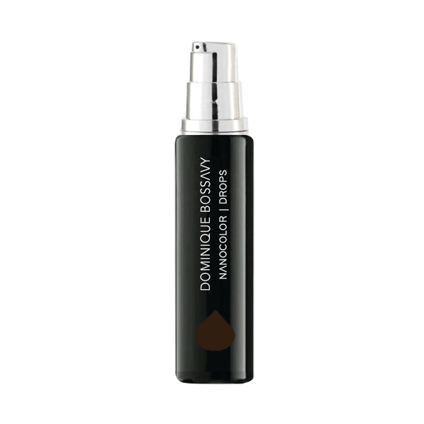 Bottle of Nanocolor Drop Brunette permanent makeup pigment for 3D Realistic Brows Nanocolor Infusion