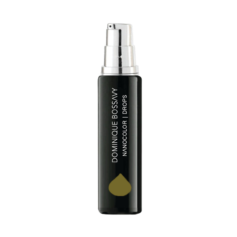 Bottle of Nanocolor Drop Medium Blond permanent makeup pigment for 3D Realistic Brows