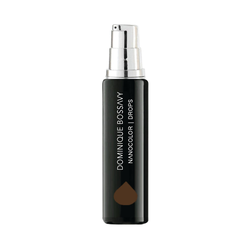 Bottle of Nanocolor Drop French Toast permanent makeup pigment for 3D Realistic Brows
