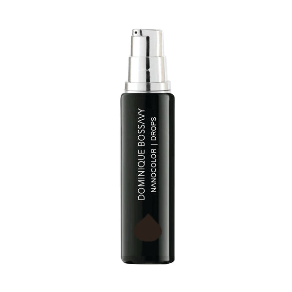 Bottle of Nanocolor Drop Brown Black permanent makeup pigment for eyeliner