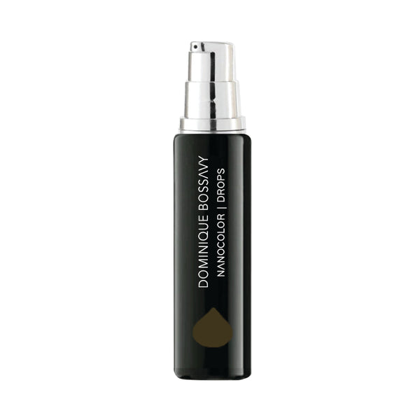 Bottle of Nanocolor Drop Smokey permanent makeup pigment for Nano Eyeliner