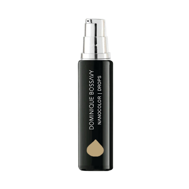 Bottle of Nanocolor Drop Linen permanent makeup pigment for Scar Camouflage