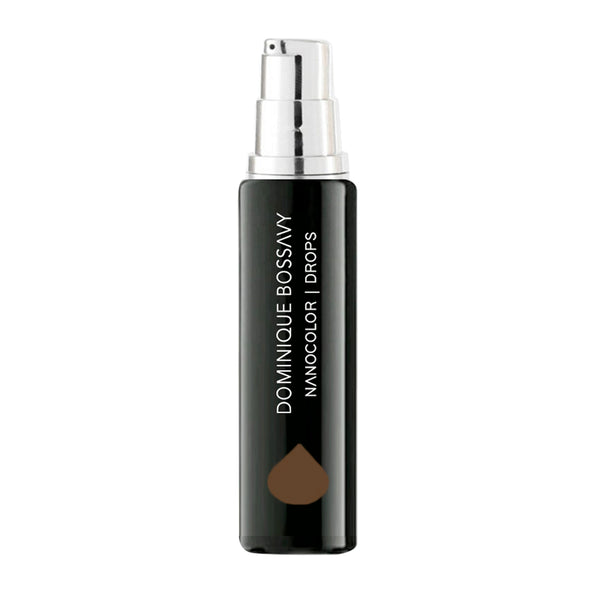 Bottle of Nanocolor Drop Express permanent makeup pigment for 3D Realistic Brows