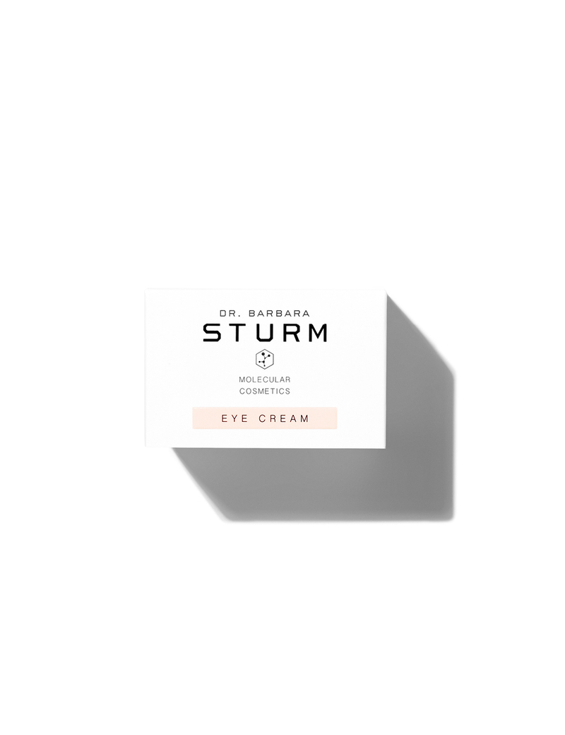 Dr. Barbara Sturm's hydrating EYE CREAM has been specially developed to target the dark shadows, bags, and puffiness around the delicate eye area. 